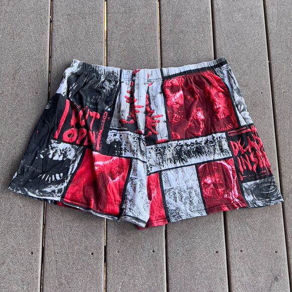 Vintage The Walking Dead Zombie Walkers Horror Boxer Shorts - Men's Large - Picture 8 of 8